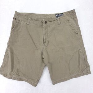 Kuhl Renegade Performance Shorts Mens  40 Green Hiking Utility Outdoors Gorpcore